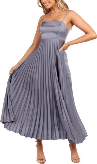 Naira Pleated Maxi Dress