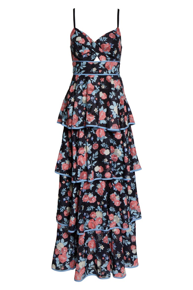 Darlene Tiered Maxi Dress, Alternate, color, DARLENE PRINT MULTI