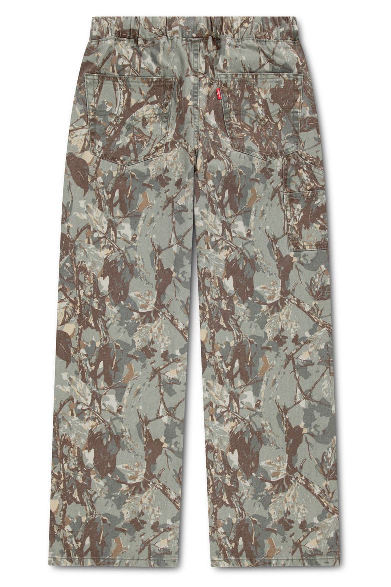 Kids' Pull-On Utility Pants, Alternate, color, OLIVE NIGHT