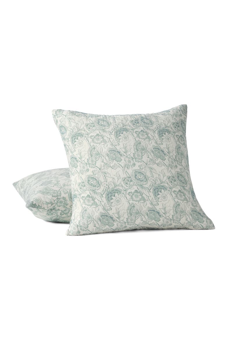Balboa Organic Matelassé Print Decorative Pillow Cover, Main, color, UNDYED W/ DEW