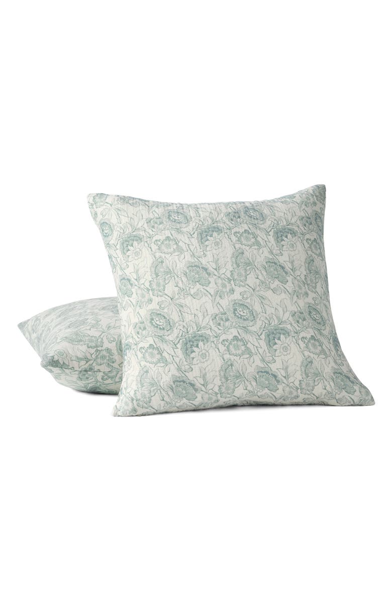 Coyuchi Balboa Organic Matelassé Print Decorative Pillow Cover, Main, color, Undyed W/ Dew