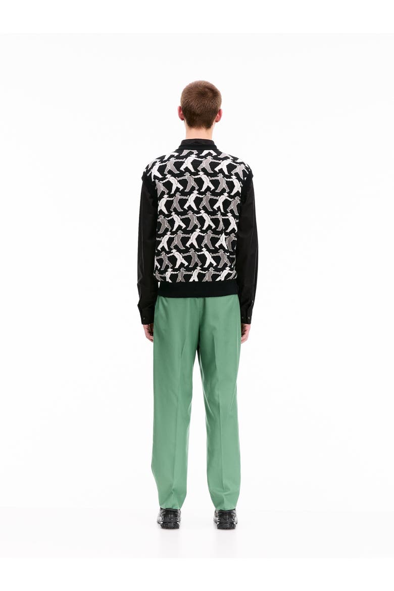 Tag-A-Long Knitted Vest, Alternate, color, Black