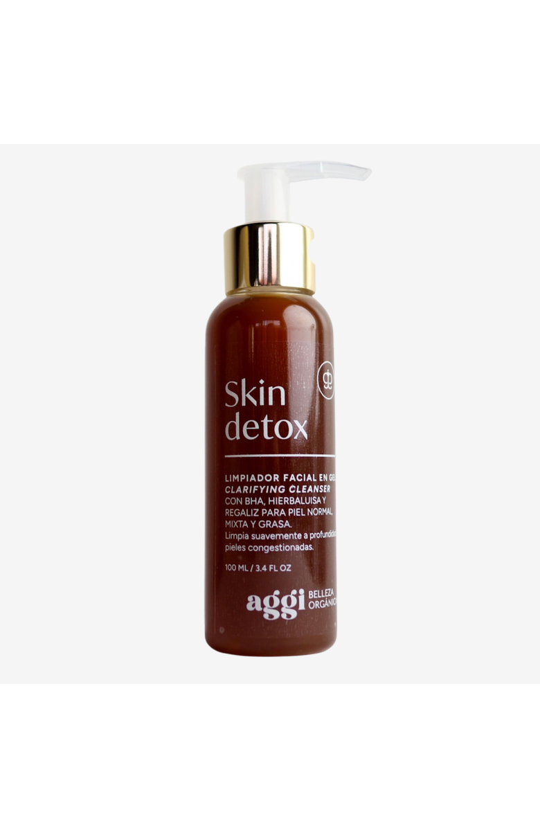 Aggi Beauty Skin Detox Purifying Licorice & Lemongrass Facial Cleanser, Main, color, Natural Color