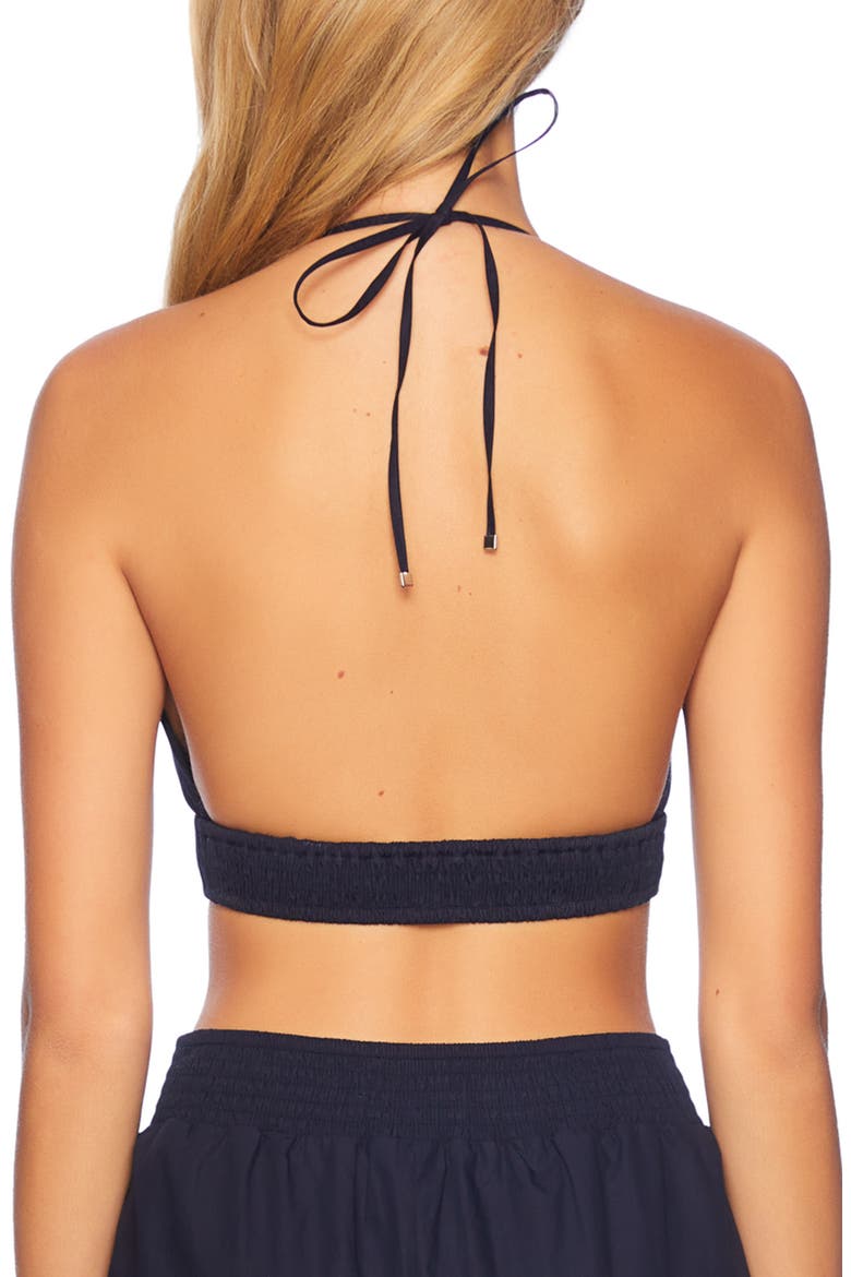 Poplin Crop Camisole, Alternate, color, MIDNIGHT