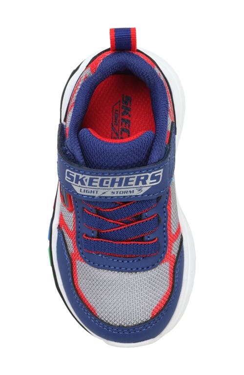 Skechers Kids' Play Scene Light Up Machine Washable Sneaker In Multi