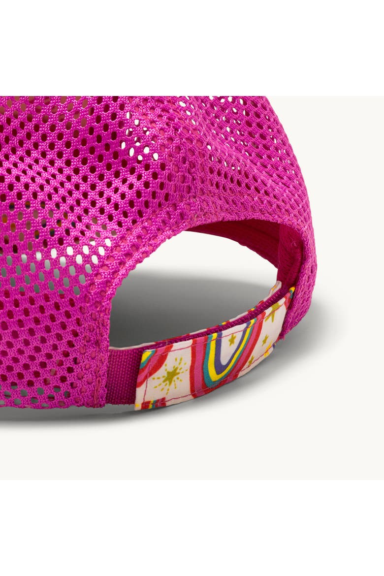 Kids Quest Trucker Hat, Alternate, color, Hot Pink