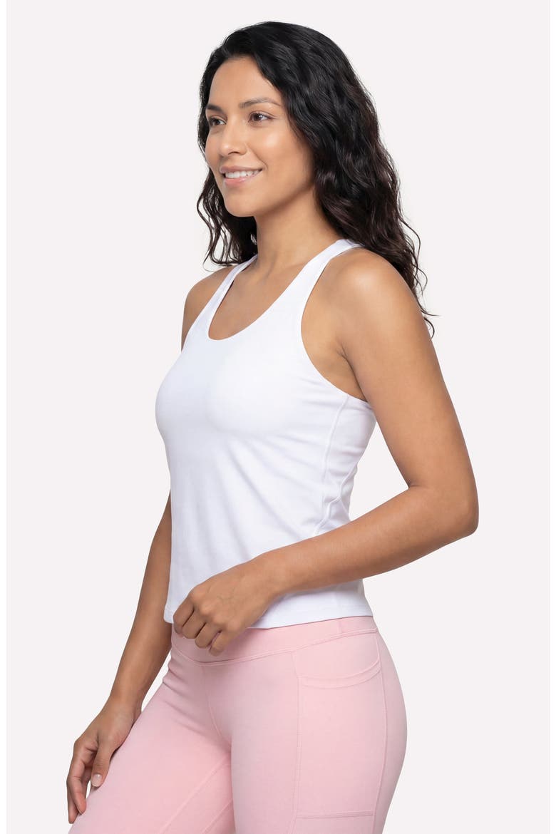 Go Walk Evolution Tank, Alternate, color, WHT-WHITE