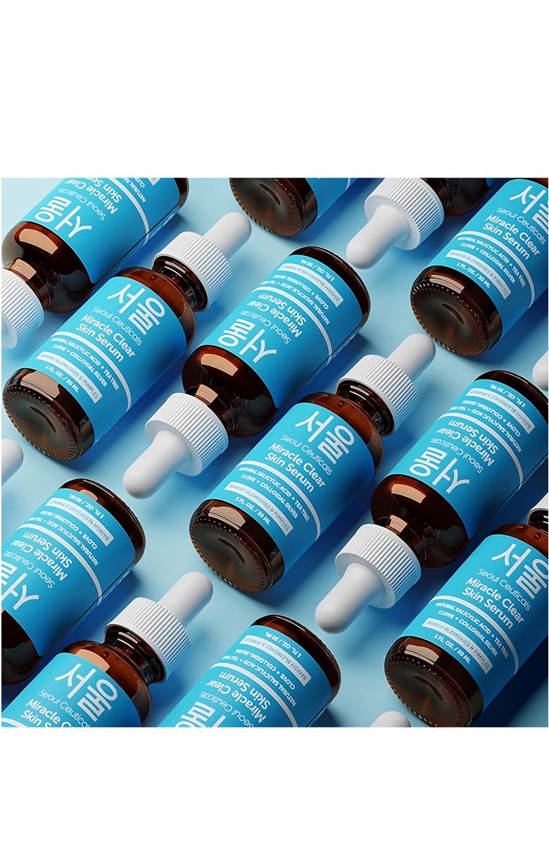 Seoul Ceuticals Miracle Clear Korean Skin Serum, Alternate, color, Clear