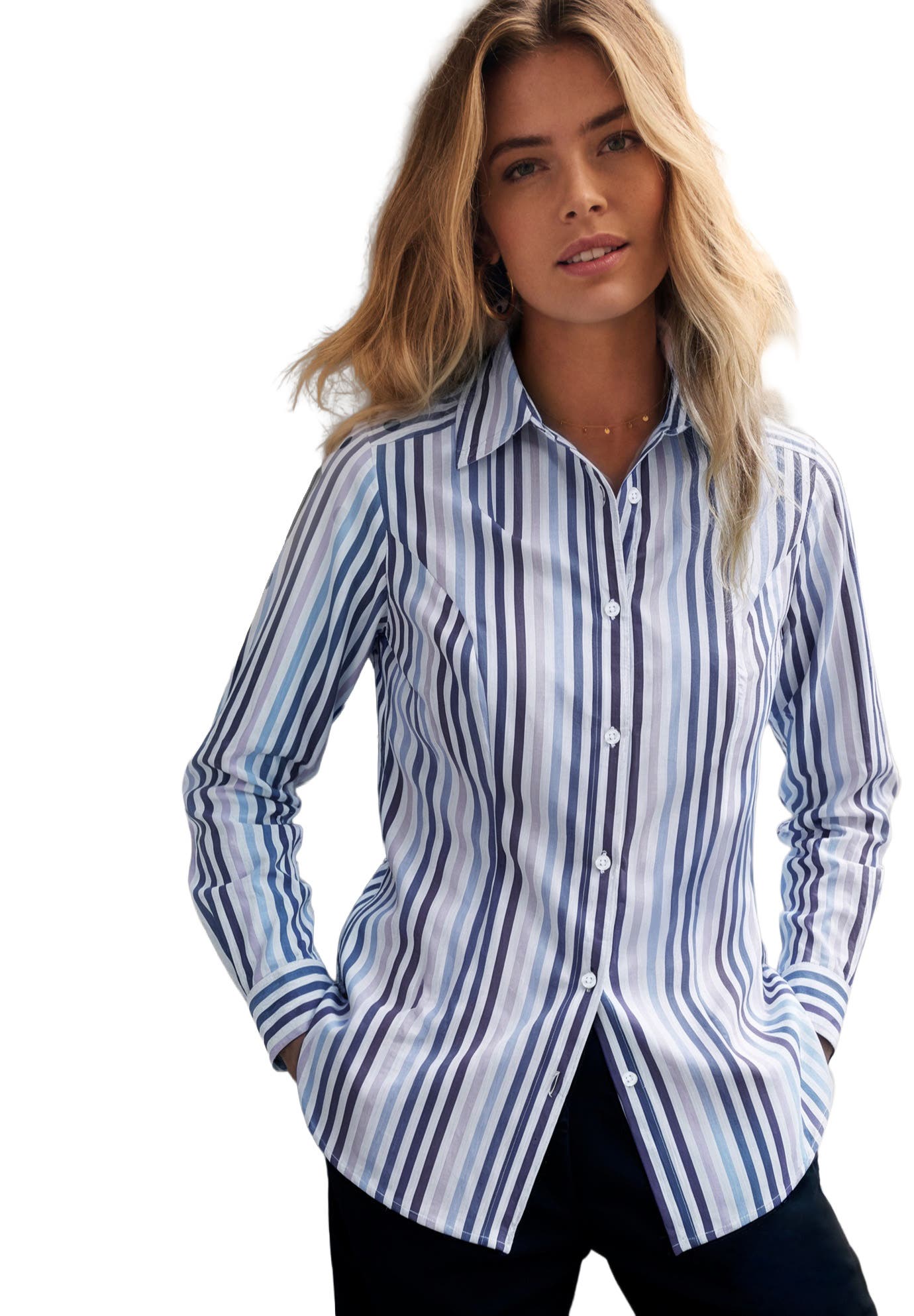 BLUE MULTI STRIPE