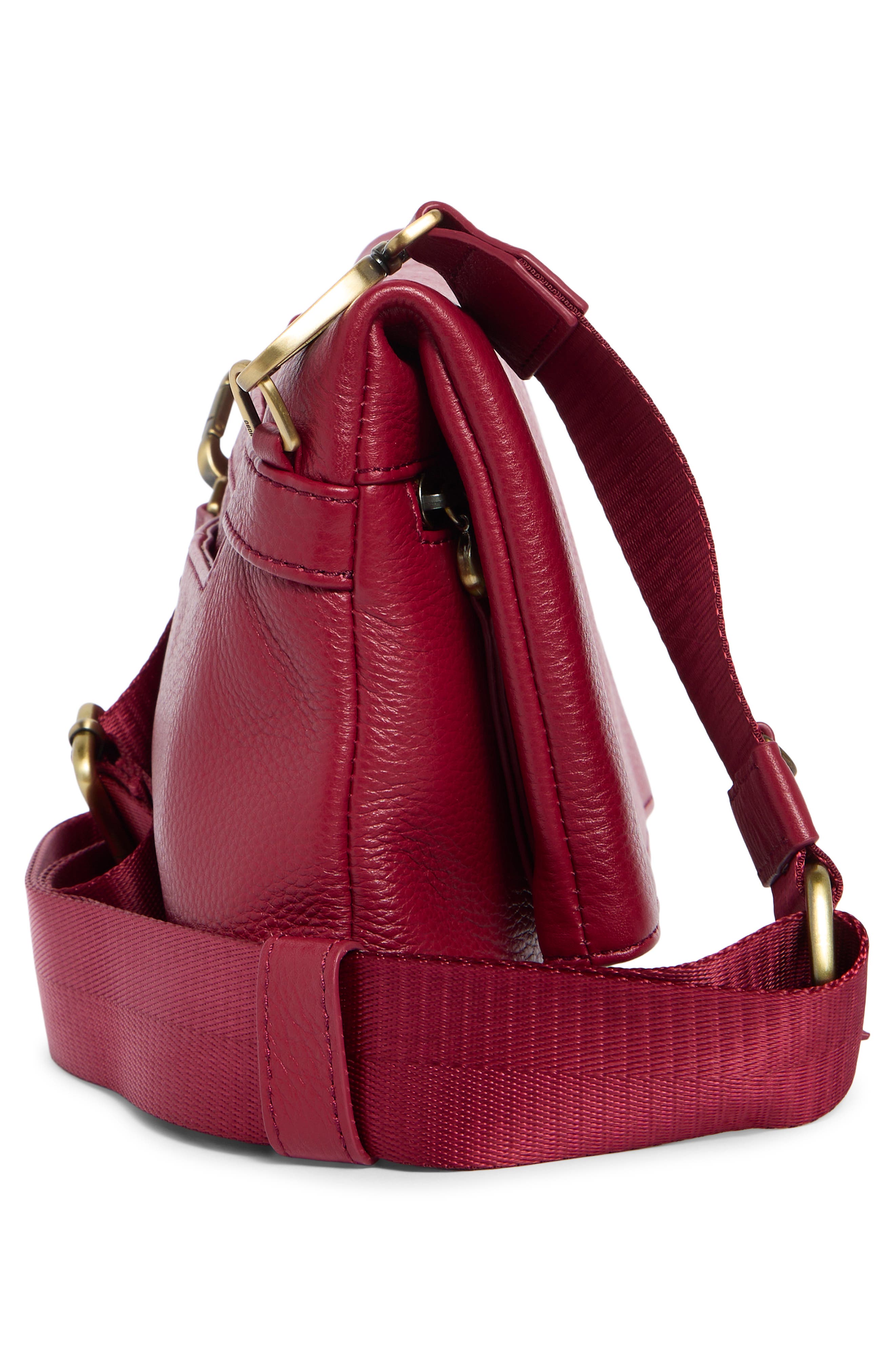 Grant Leather Crossbody Bag