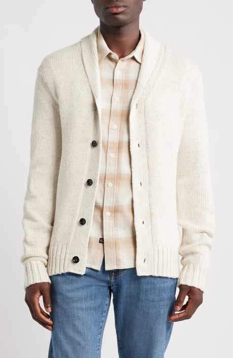 Rails Cordon Shawl Collar Cotton Blend Cardigan