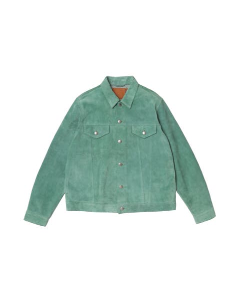 Suede Trucker Jacket