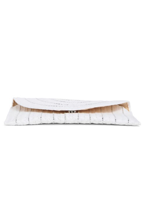 Shop Collection Xiix Straw Clutch In White