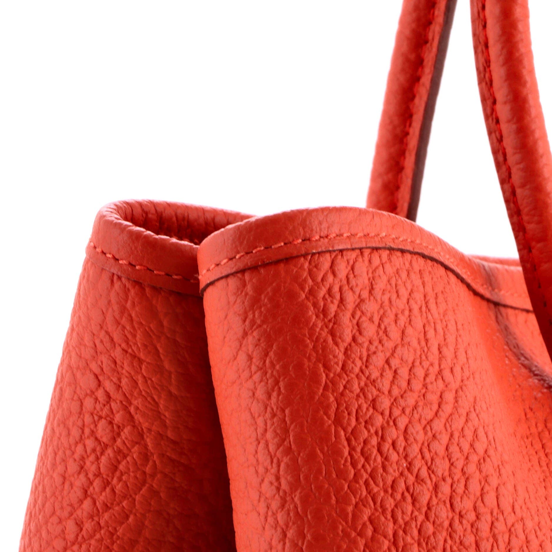 Garden Party Tote Leather 30, Alternate, color, Brown