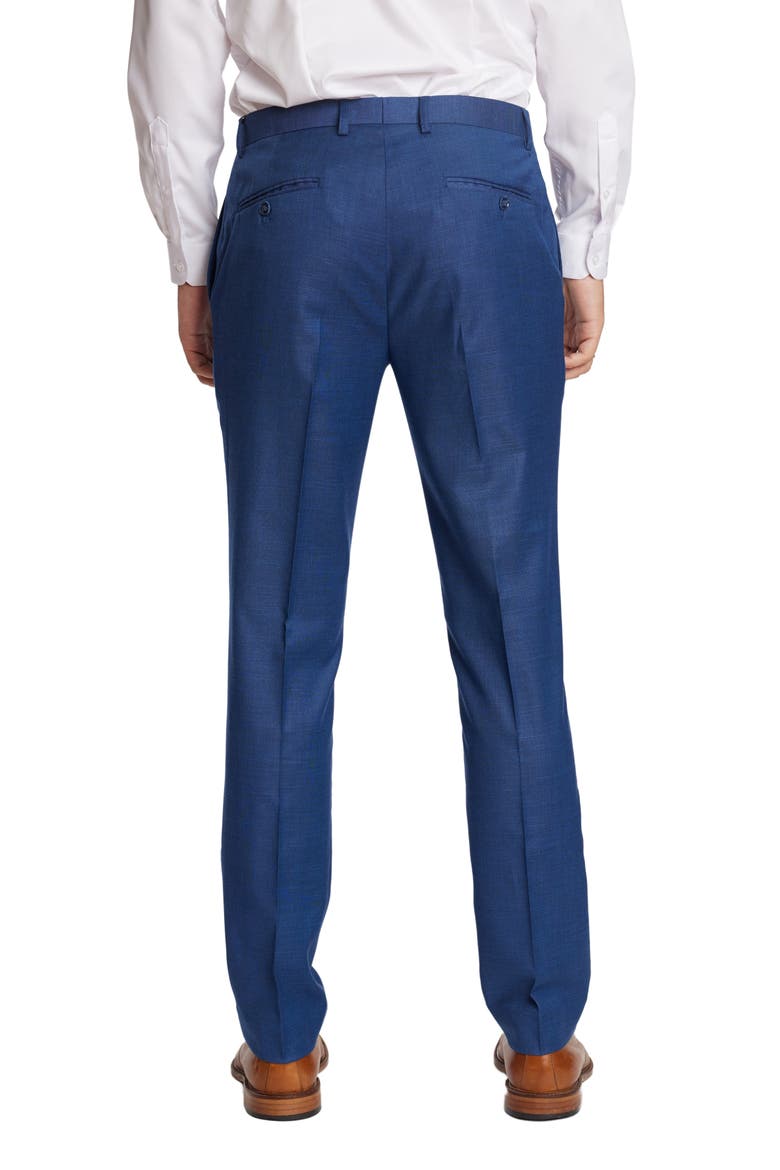 Modern Fit Downing Dress Pants, Alternate, color, DARK BLUE SHARK