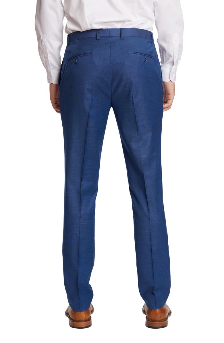 PAISLEY & GRAY Modern Fit Downing Dress Pants, Alternate, color, Dark Blue Shark