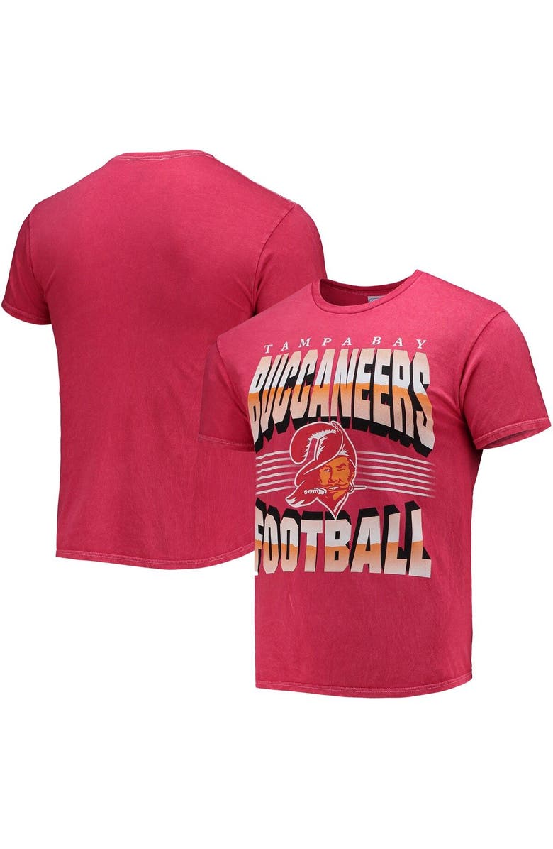 '47 Men's '47 Red Tampa Bay Buccaneers Rocker Vintage Tubular T-Shirt, Main, color, Red