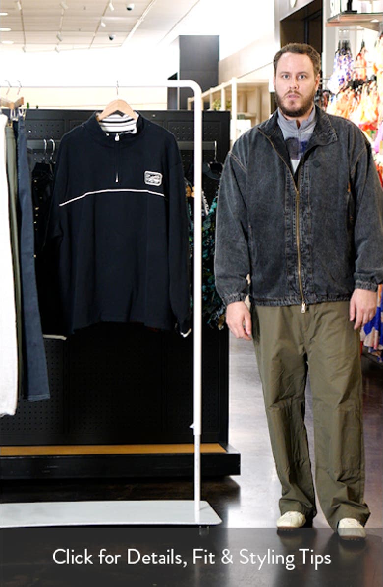 Dust Quarter Zip Cotton Sweatshirt, sales video thumbnail