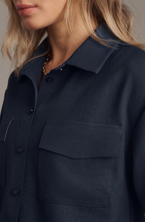 Rhone Horizon Crop Button-up Shirt
