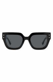 65mm Oversize Square Sunglasses