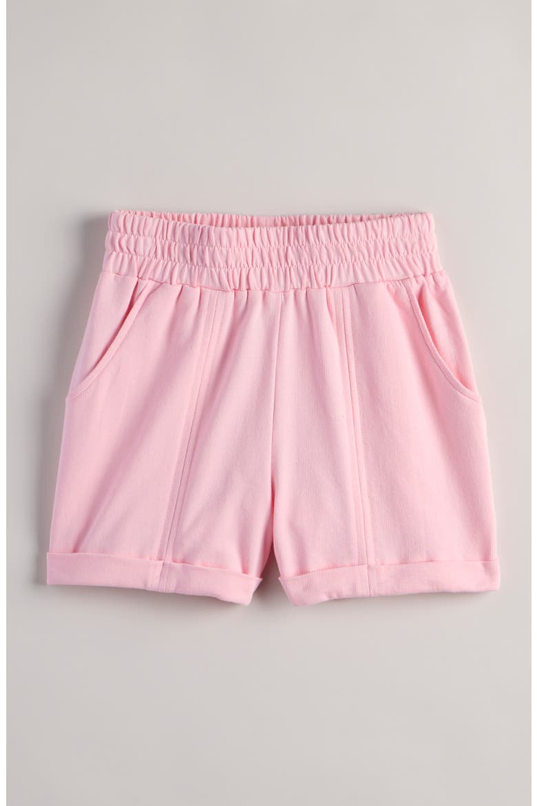 Kids' Terry Cloth Shorts, Main, color, PINK ORCHID