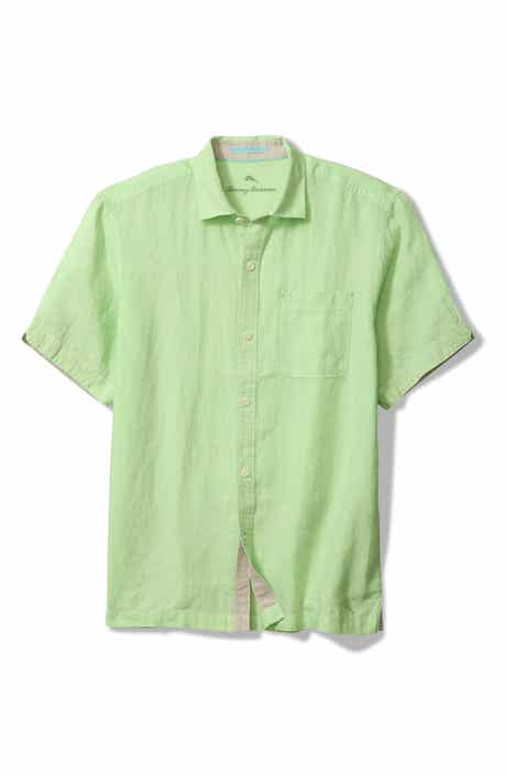 Tommy Bahama Paradise Breezer Short Sleeve Linen Button-Up Shirt