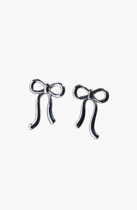 Vintage Bow Stud Earrings