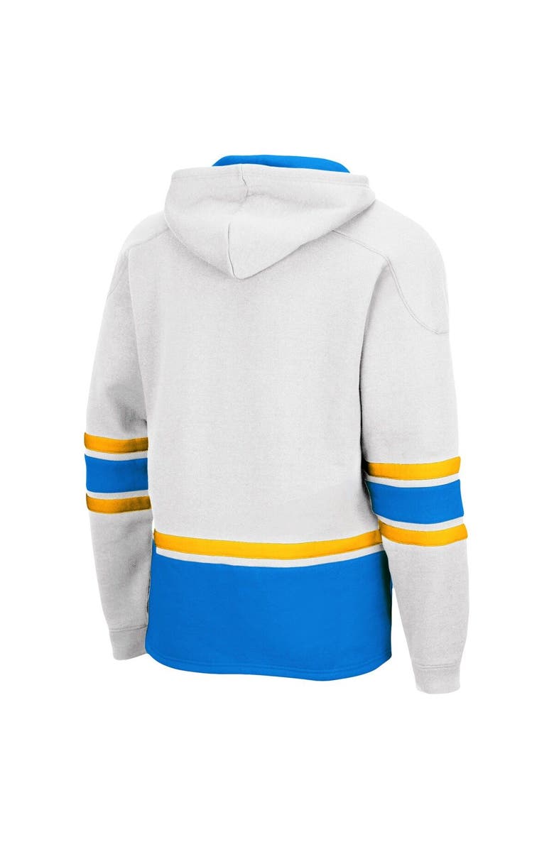 COLOSSEUM Men's Colosseum White UCLA Bruins Lace Up 3.0 Pullover Hoodie, Alternate, color, White