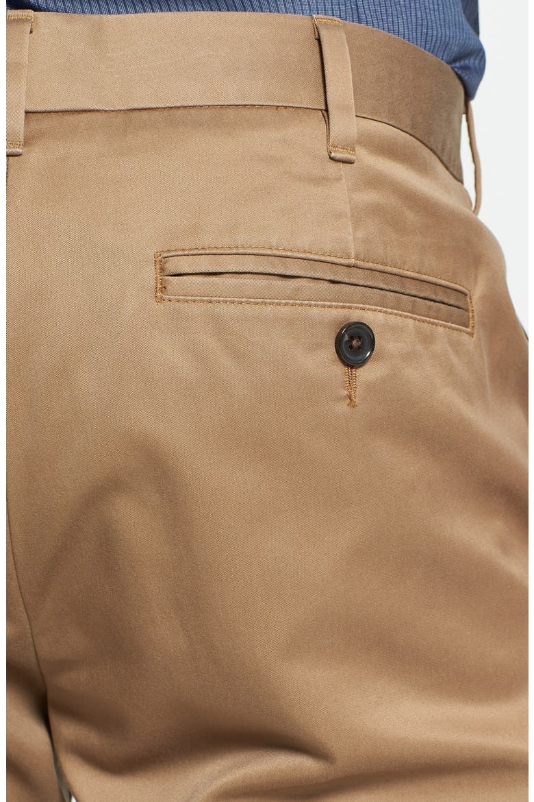 'Weekday Warriors' Non-Iron Slim Fit Cotton Chinos, Alternate, color, THURSDAY KHAKIS