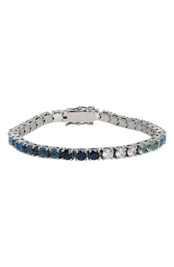 KURT GEIGER KURT GEIGER LONDON OMBRÉ CRYSTAL TENNIS BRACELET 