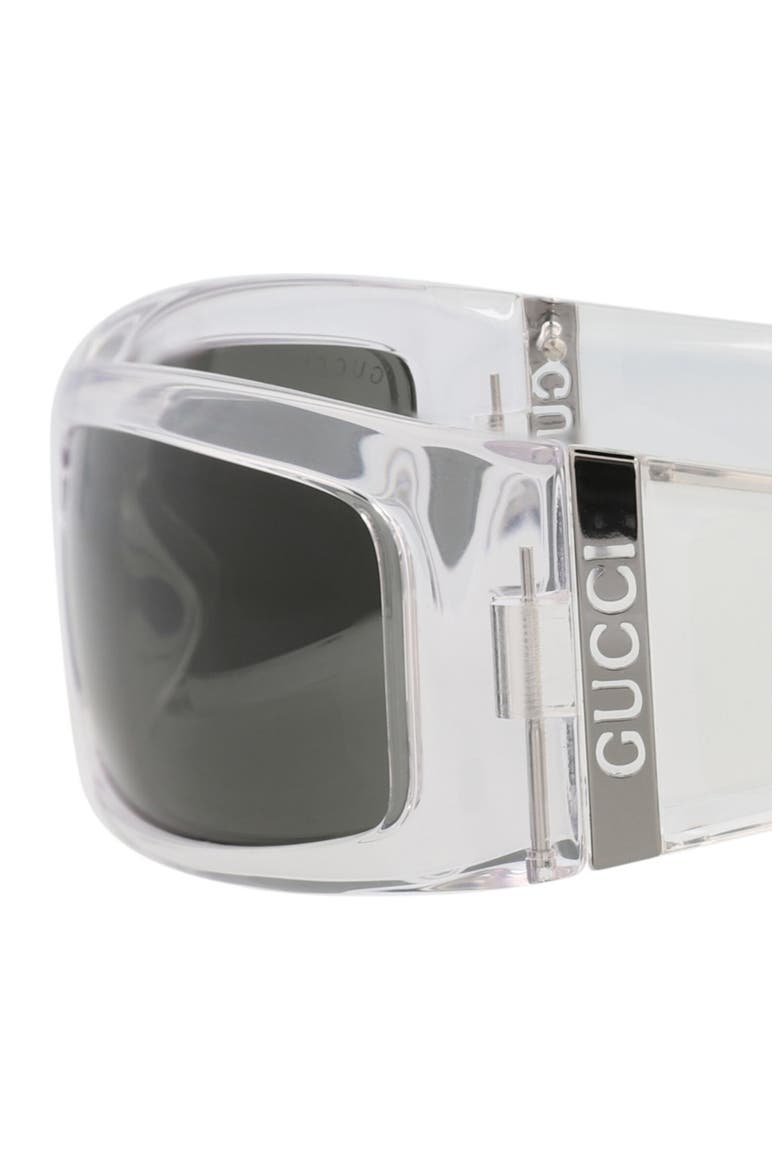 64mm Oversize Square Sunglasses, Alternate, color, CRYSTAL CRYSTAL GREY