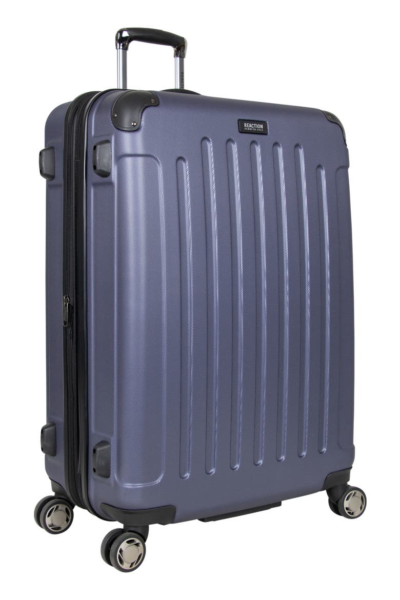 Renegade Expandable ABS 8 Wheel Suitcase, Alternate, color, SMOKEY PURPLE