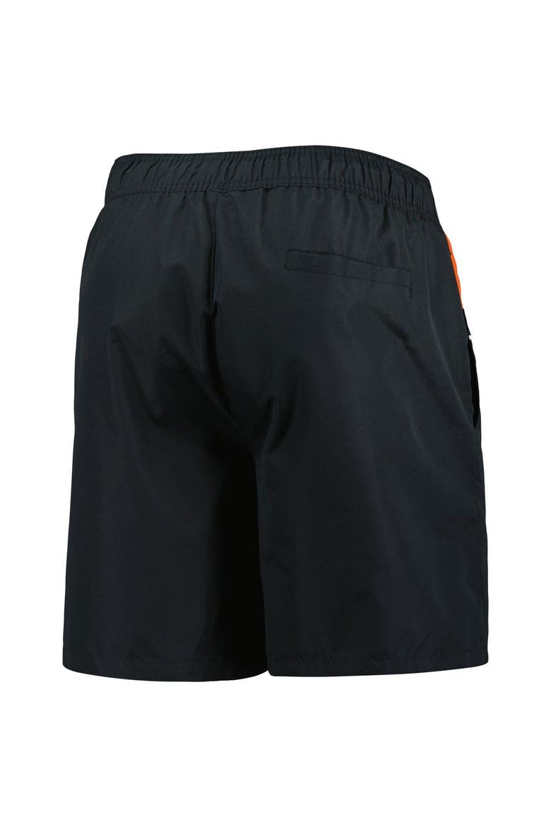 Men's Starter Black Philadelphia Flyers Freestyle Volley Swim Shorts, Alternate, color, Black