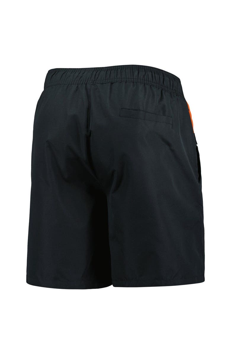 STARTER Men's Starter Black Philadelphia Flyers Freestyle Volley Swim Shorts, Alternate, color, Black