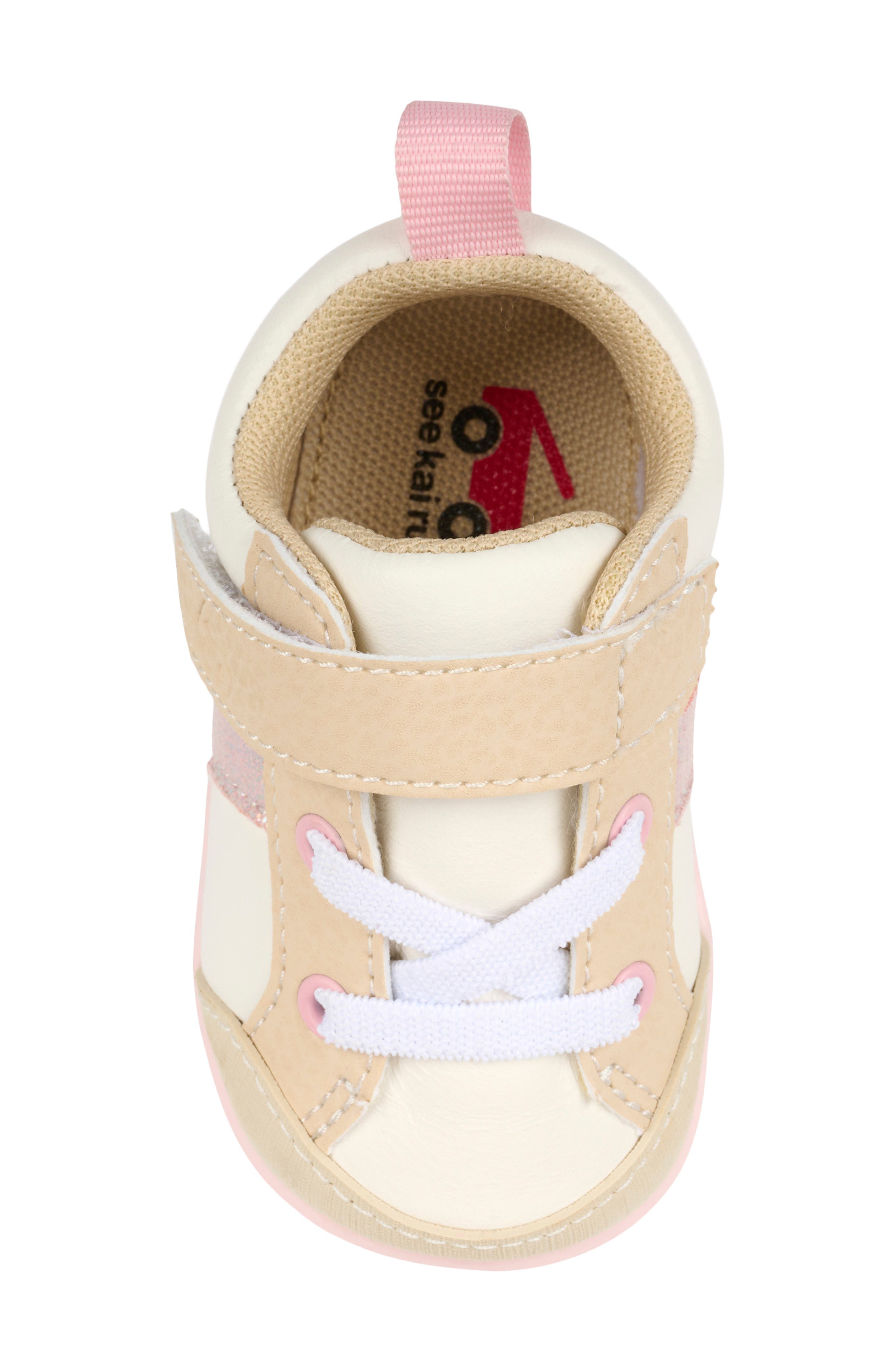 See Kai Run Kids' Mini Connor Sneaker, Alternate, color, White/ Oatmeal