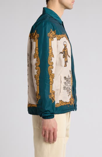 Lorenzo Satin Coach's Jacket