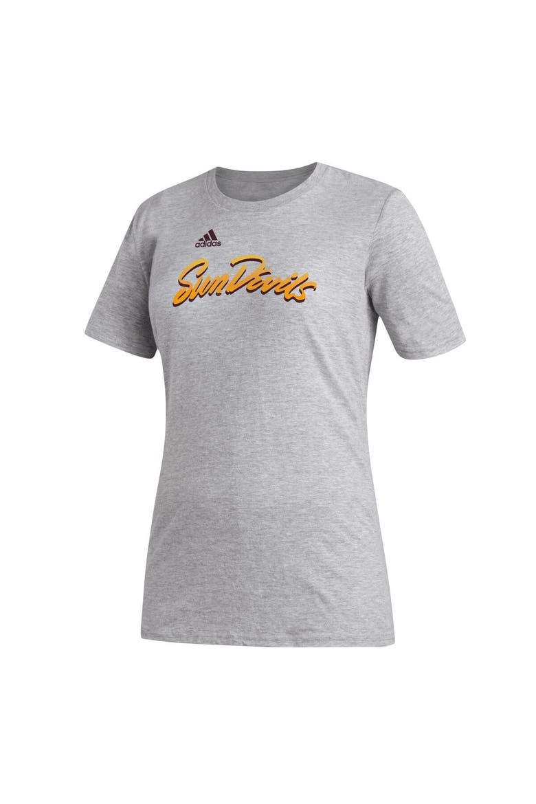 Women's adidas Heathered Gray Arizona State Sun Devils Special Game Fresh T-Shirt, Alternate, color, Heather Gray