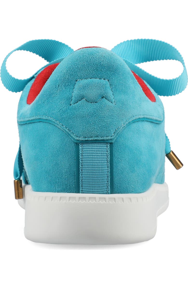 Birdies The Jay Sneaker, Alternate, color, Aqua Suede