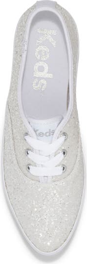 Point Glitter Platform Sneaker