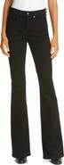 Veronica Beard Beverly High Waist Skinny Flare Leg Jeans