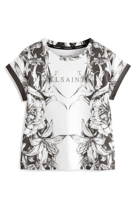 Kids' Pattie Floral Embroidered Cotton T-Shirt (Big Kid)