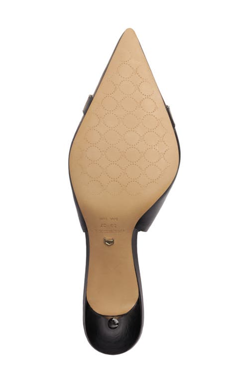 Arezzo Felicity Slingback Pointed Toe Pump In Black