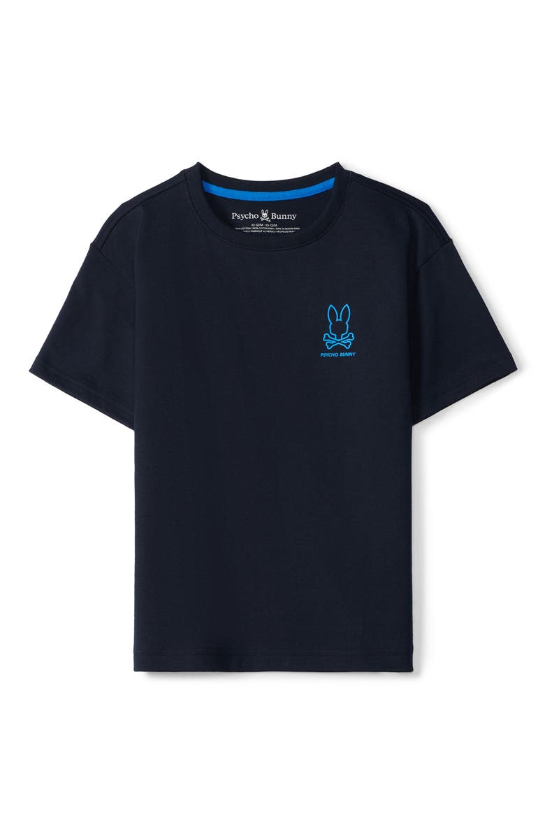 Kids' Logo Graphic Cotton T-Shirt, Main, color, NAVY