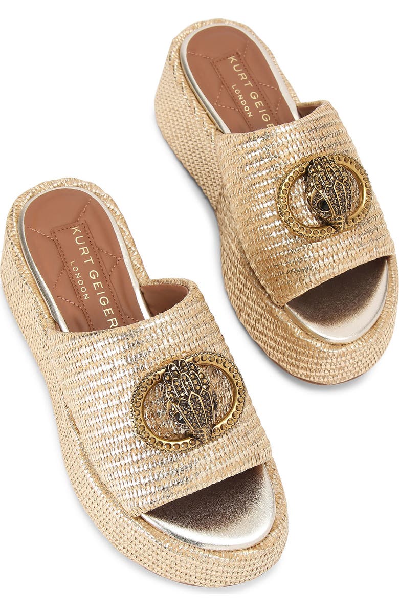 Kurt Geiger London Chelsea Flatform Slide Sandal, Alternate, color,