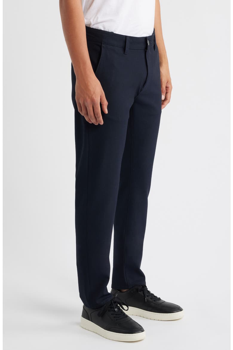 Verona Slim Fit Flat Front Chinos, Alternate, color, YALE HIGH FLYER
