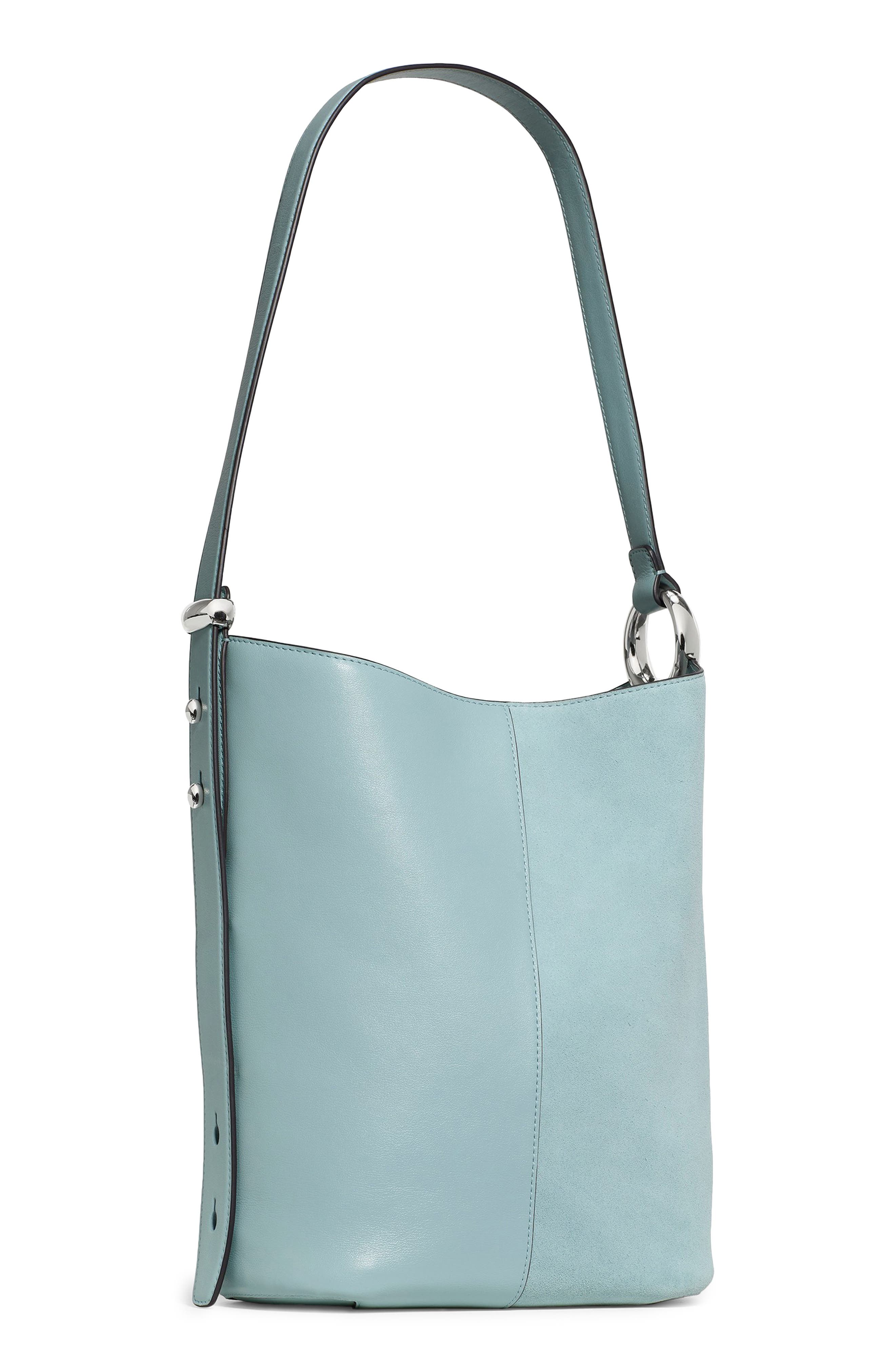 Kate Spade New York halo bucket bag, Alternate, color, English Sea