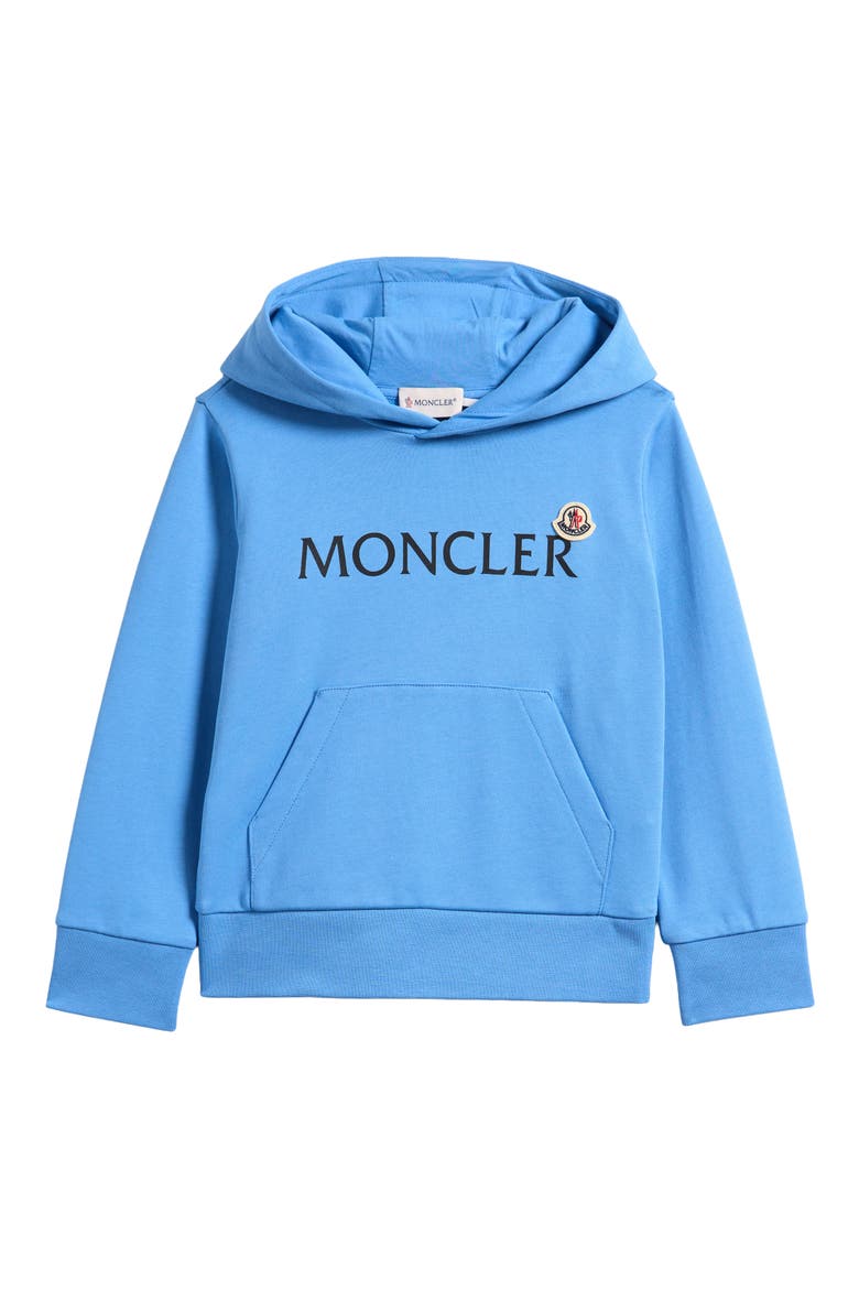 Kids' Logo Graphic Hoodie, Main, color, MEDIUM BLUE