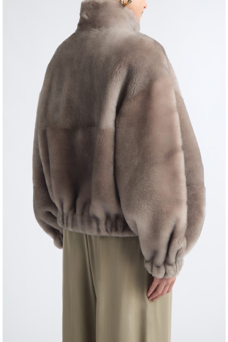 Cortina Genuine Shearling Jacket, Alternate, color, GRIEGE MINK