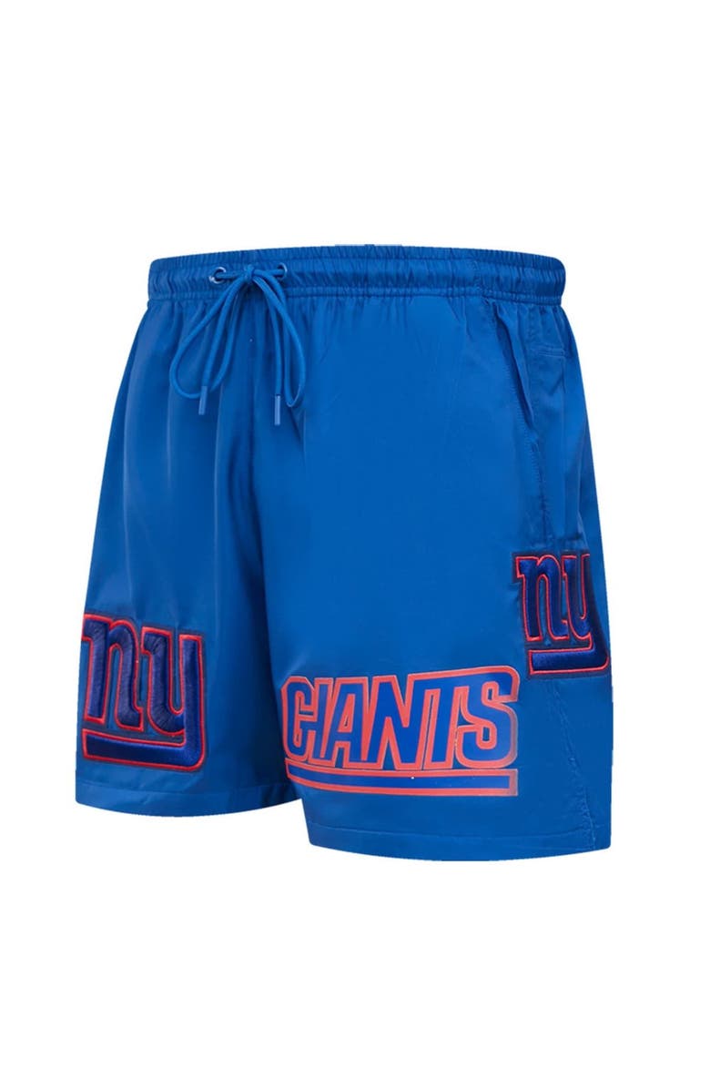 PRO STANDARD Men's Pro Standard Royal New York Giants Woven Shorts, Alternate, color, Royal