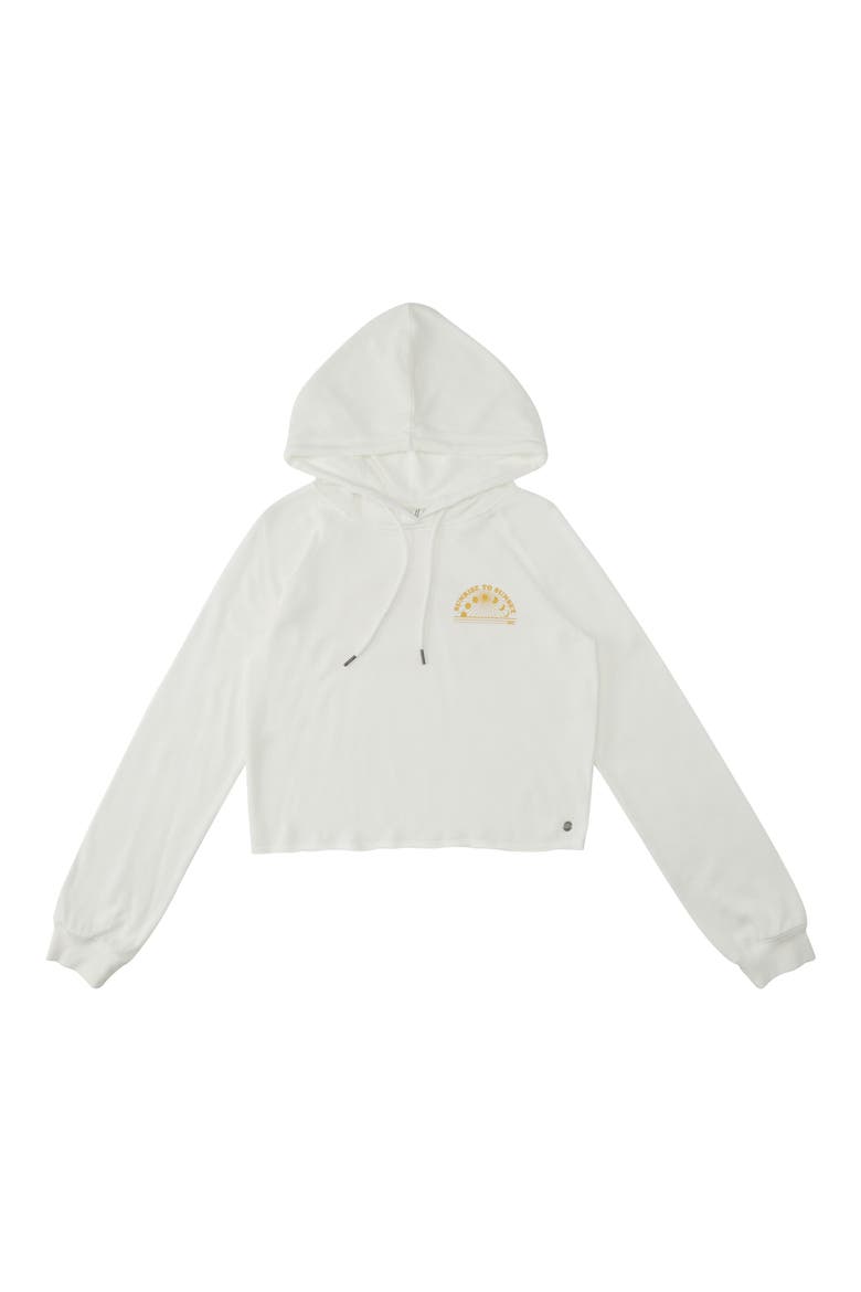 We Arrived Graphic Hoodie, Alternate, color, BRIGHT WHITE